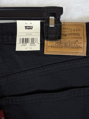 Levis Ribcage Straight Ankle Jeans 31 Womens 31x29 Black Levi’s New NWT
