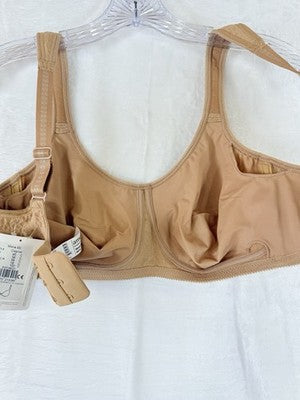 Amoena Mastectomy Bra Mona 38C Wireless Cognac Beige New NWT