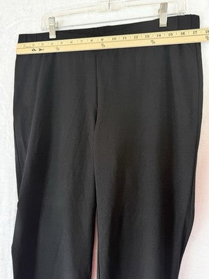 Premise Studio Pants 1X Black Slim Leg Stretch Womens