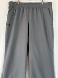Under Armour Vital Warm Up Pants Mens 2XL HeatGear Loose Ankle Zip 1239481