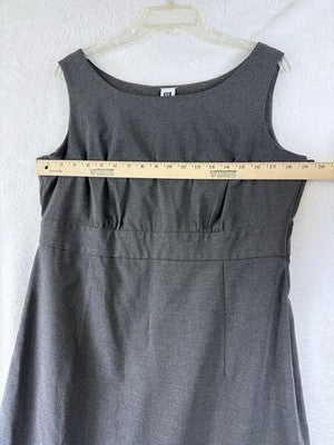 Gap Dress 16 Gray Sleeveless Shift Womens