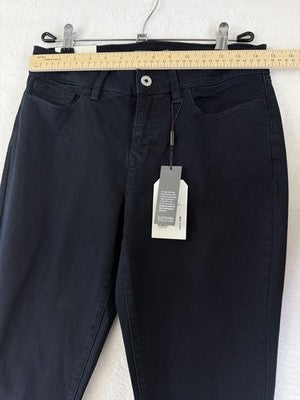 Yummie Heather Thomson Denim 31 Super Skinny Dark Blue Mid Rise Shaping Womens
