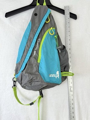 Seeu Pathfinder 2.0 Sling Backpack Ultralight Bag Blue Green