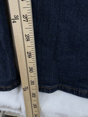Duluth Trading Co 40 Grit Flex Relaxed Fit Dark Wash Denim Work Jeans 36x34 Men