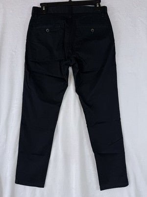 Under 510 Pants 28x26 Black Chino Khaki Slim Fit Mens Premium Cotton New NWT