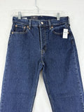 Gap High Rise Cheeky Straight Jeans 27 4 Short Womens New NWT Dark Indigo Blue