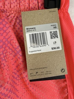 Nike Tempo Running Shorts XS Dri Fit Pink Womens New NWT