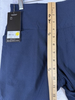Walter Hagen Golf Shorts Medium Womens Pull On Navy Blue Sculpt Lady New NWT