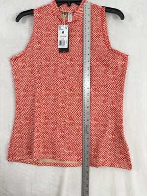 Adidas Golf Shirt Womens Medium Ultimate Sleeveless Mock Neck Top NWT