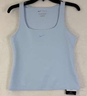 Nike Form Tank Top Small Womens Blue Sleeveless Workout New NWT $65