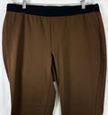 Talbots Pants 16W SoHo Leggings Womens Clothing Pull On Stretch Brown