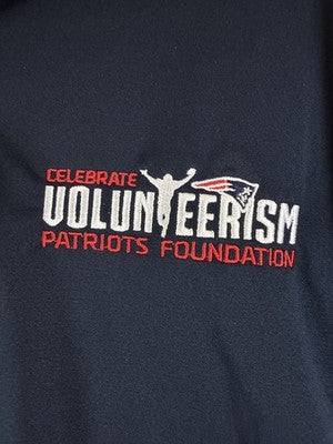 New England Patriots Foundation Golf Polo Large Mens Blue Shirt Short Sleeve New