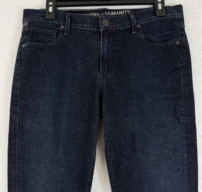 Citizens Of Humanity Jeans Women 31 Dark Blue Mid Rise Skinny