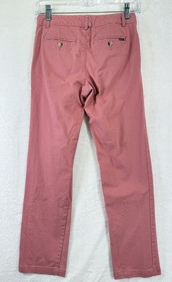 Polo Ralph Lauren Boys Pants 12 Pink Chinos Flat Front