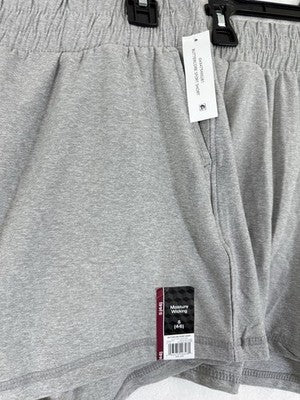Athletic Works Shorts Small Women Buttercore Butter Core Gray Lot 2 Gym NEW
