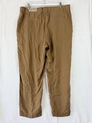 Chicos Skimmer Pants 2.5 US 14 Brown Soft Tencel Ultimate Fit Womens