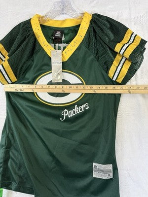 Green Bay Packers Jersey Womens Large Reebok Matthews Rhinestones NFL New NWT
