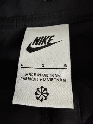 Nike Sportswear Jacket Large Womens Everything Wovens Black Full Zip Cropped NWT