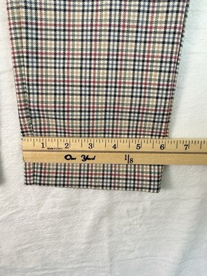 Ann Taylor Loft Pants O Petite Slim Plaid Womens 0P