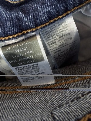 Levis Ribcage Bell Jeans 30 Womens 30x32 Blue Bell Bottom Levi’s