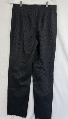 Talbots Pants 6 Talbots Floral Lace Tailored Ankle Womens New NWT