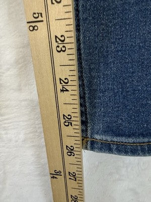Old Navy Maternity Jeans 4 Short Full Panel Skinny Blue Womens
