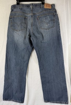 Levis 559 Jeans 40x30 Relaxed Fit Straight Leg Mens Blue