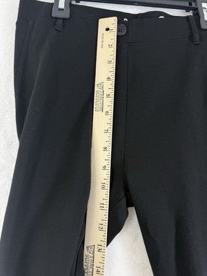 Betabrand Pants Medium Tall Womens Black Skinny DPYP Yoga Dress Pants