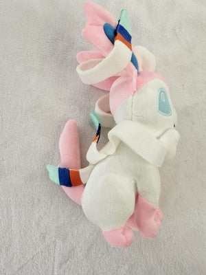 Takara Tomy Pokémon Sylveon Plush Stuffed Toy 10”