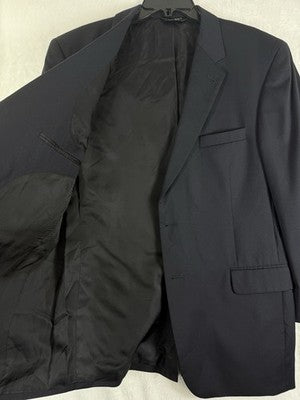 Jos A Bank Blazer 43r Wool Navy Blue Suit Jacket Mens 2 Signature Collection