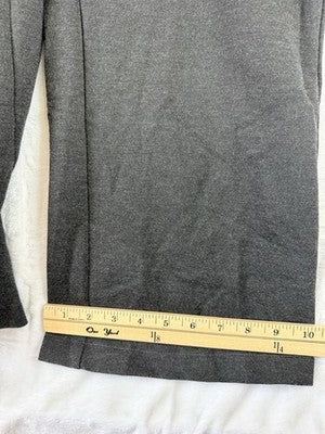 Vintage Liz Claiborne First Issue Dress Pants 14 Gray Ponte Knit Bootcut New NWT