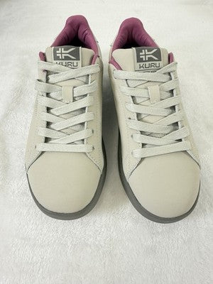 Kuru Womens Shoes 6.5 Roam Court Sneakers Shoes Sand Pink Plantar Fasciitis New