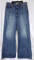 Levis Ribcage Wide Leg Jeans 33 Blue High Rise Jeans 33x34 Levi’s
