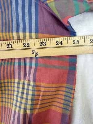 Walter Hagen Golf Shirt XL Short Sleeve Plaid Mens Button Up 100% Cotton New NWT