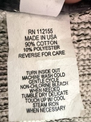 Margaret Winters Poncho Sweater Gray Cowl Neck Art To Wear Artsy Lagenlook OSFA