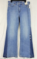 Gap 70s Flare High Rise Jeans 12 31 Womens New NWT Blue Medium Indigo Denim