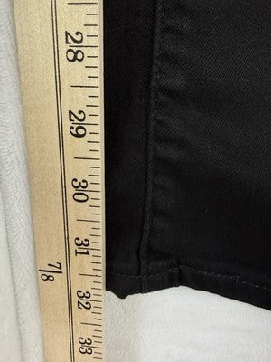Levis 318 Shaping Wide Leg Jeans 25 Womens Black 25x32 Levi’s New NWT