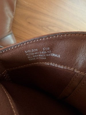 Frye and Co. Cowboy Boots 9.5 Womens Sheldon Stacked Heel New