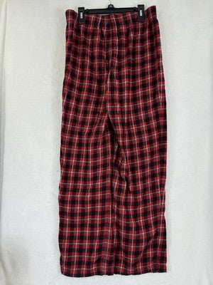 Lands End Flannel Pajama Pants XS Women’s Red Plaid Pjs Bottoms
