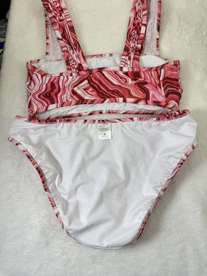 Venus Bikini Set 6 Top Bottom Red Womens 2 Piece Swim Swimwear Swimsuit New