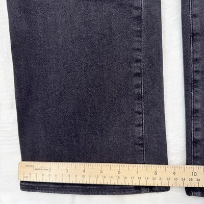 NYDJ Pull On Jeans 1X Gray Black Lot SanSpring Denim Lift Tuck Plus Size Womens