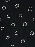 Chicos Travelers Size 1 Dress Black Sleeveless Womens Medium Shift A Line