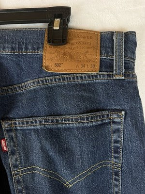 Levis 502 Jeans 34x30 Mens Taper Blue Levi’s