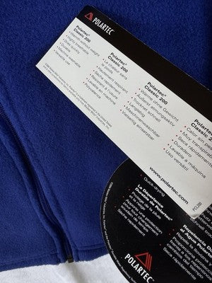 LL Bean Fleece Jacket XXL Tall Mens Blue Polar Fleece Full Zip Vintage New NWT