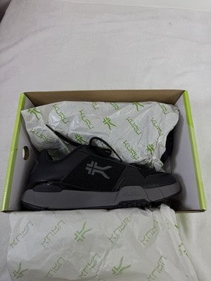 Kuru Shoes Womens 11 Quantum Black Gray Plantar Fasciitis Sneakers