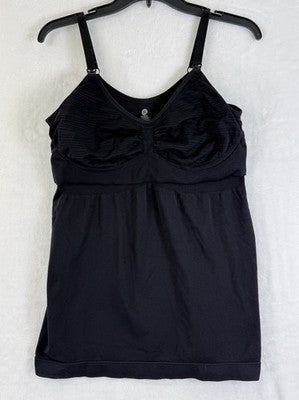 Kindred Bravelry Sublime Nursing Tank Hands Free Pumping Bra Black XL Womens