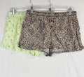 Victoria’s Secret Sleep Shorts Medium Lot 2 Animal Print Dog Pajama Womens