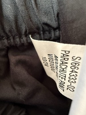 Gap Kids Cargo Parachute Pants Medium 8 Girls Black Pull On New NWT