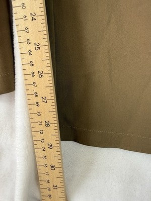 Halara Large Flex High Waisted Straight Leg Work Pants Brown