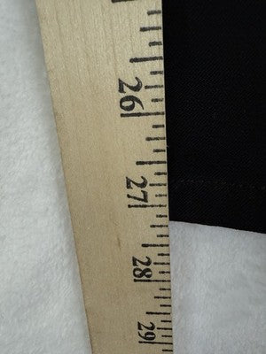 Banana Republic Sloan Pants 2 Womens Black Zip Ankle